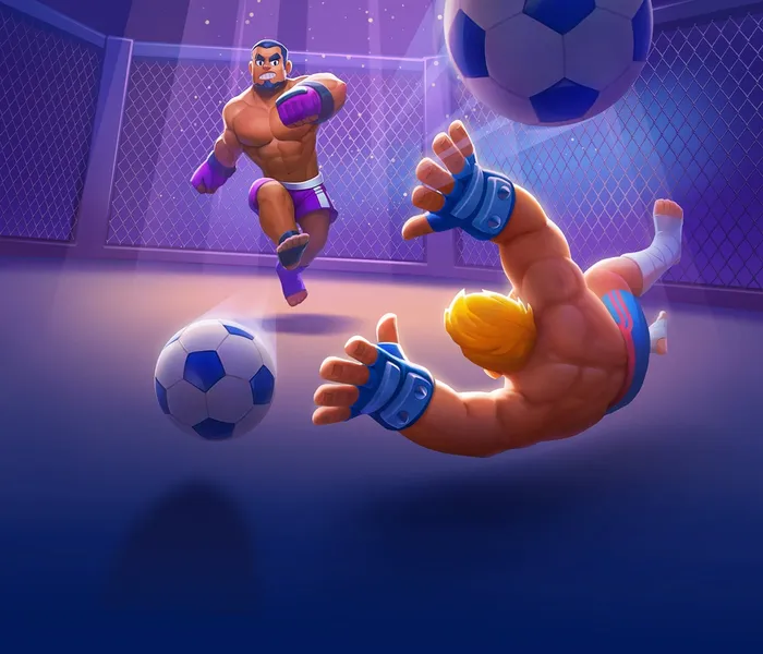 Μαχητής του BigClash κλωτσά μπάλα, πρόωρη πληρωμή στοιχήματος