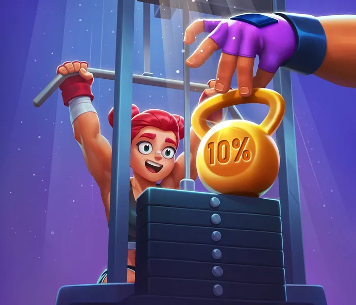 Μαχήτρια του Big Clash σηκώνει βάρος 10%, cashback αθλητικών