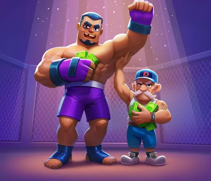 Μαχητής του BigClash με χαρτονομίσματα, μπόνους Σαββατοκύριακου